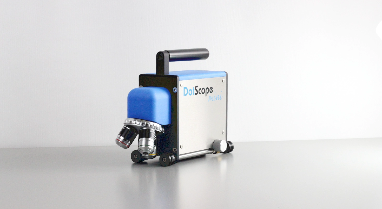 mobile 2D microscope DotScope